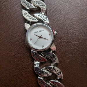 True Religion Silver Men's Watch